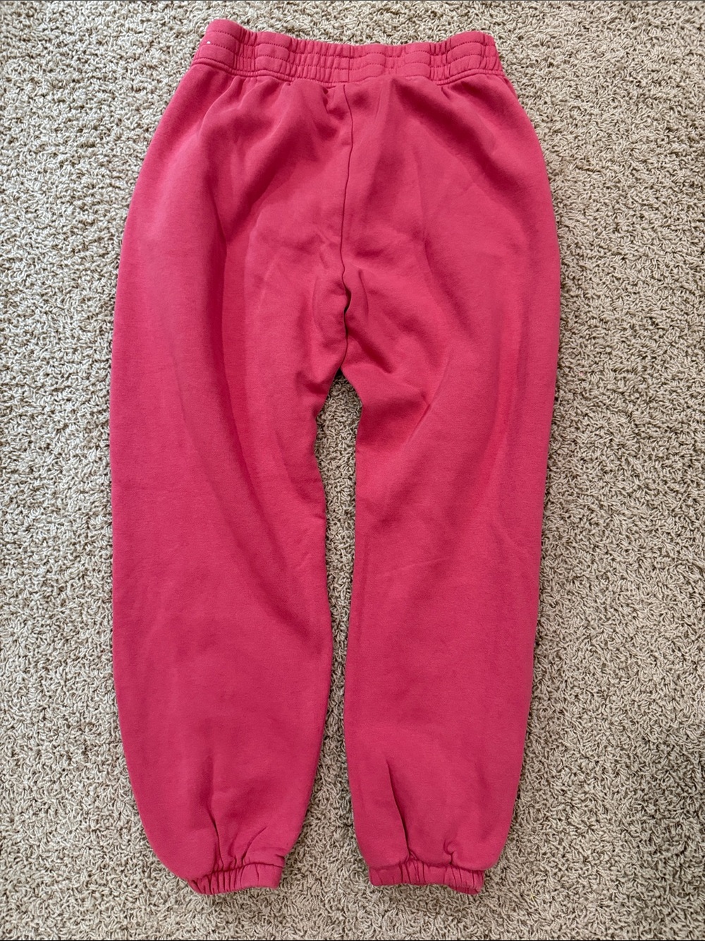 Nike Loose Fit Embroidered Logo Sweatpants | Women’s Large | Pink - Picture 3 of 5